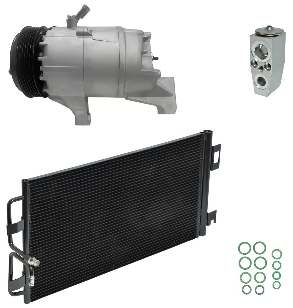 AC Compressor Kit with Condenser for Pontiac Grand Prix 3.8L (2006–2006)