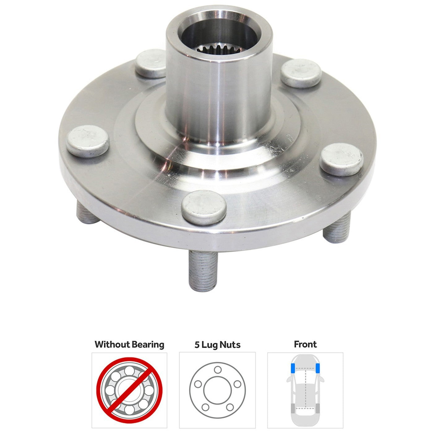Front Wheel Hub for Toyota Camry, Avalon, Lexus ES350 (2004–2018)