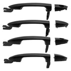 Exterior Door Handle Pair for 2004-2009 Kia Spectra (2004-2009)
