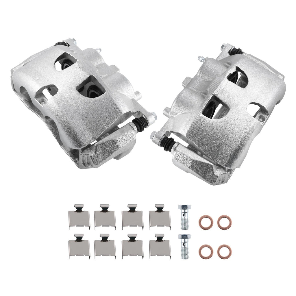 Front Brake Caliper with Bracket for Lincoln Navigator, Mark LT (2010-2019)