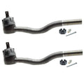 Set of 2 Inner Steering Tie Rod Ends Moog for Ranchero Falcon (1960–1979)