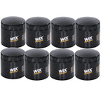 Set of 8 Wix Engine Motor Oil Filters (Spin-On) for Chrysler Dodge Jeep Ram