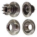 Front and Rear Disc Brake Rotors for Ford E-350 Super Duty (1999–2007)