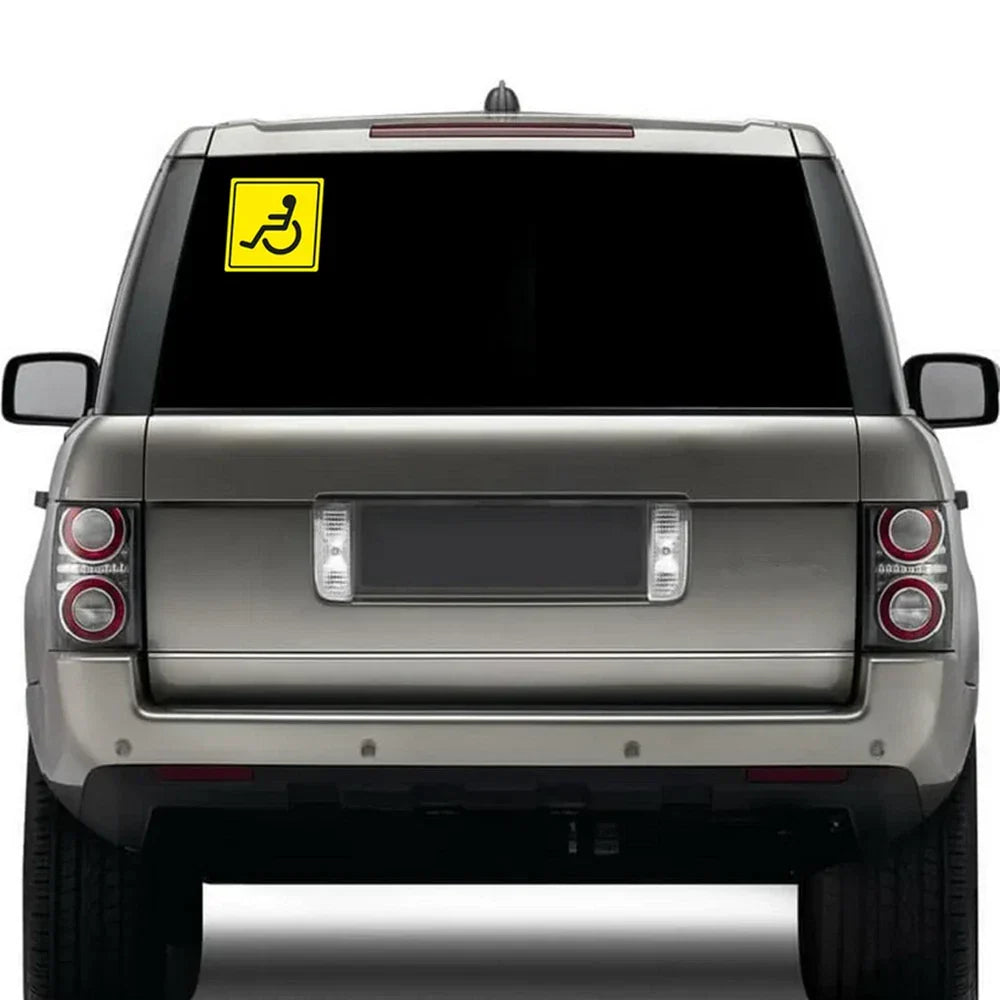 Handicap Sign Wheelchair Accessible Car Decal Stickers