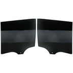 Set of 2 Rear Door Glasses for BMW X5
