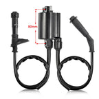 2 x Ignition Coil And Spark Plug Cap for Honda Shadow Aero VT750 (2004–2019)