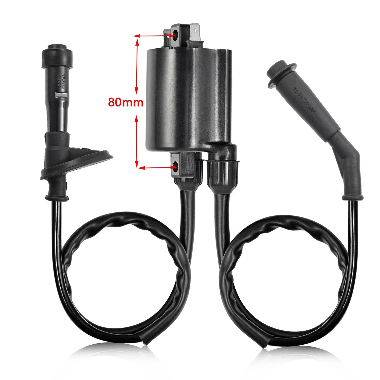 2 x Ignition Coil And Spark Plug Cap for Honda Shadow Aero VT750 (2004–2019)