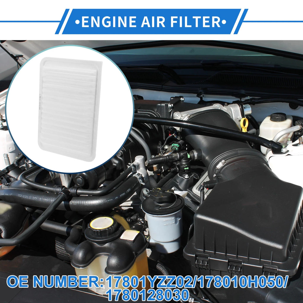 Car Engine Air Filter No. 17801-YZZ02 for Toyota Camry 2.5L L4 (2010–2017)