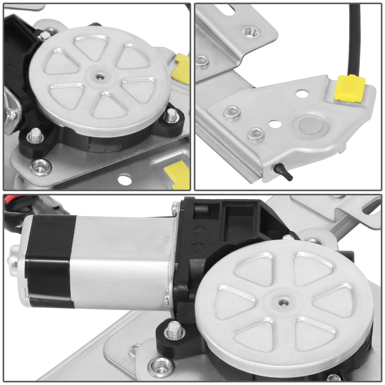 2X Front Right Window Regulator with Motor for Chrysler Sebring (2007–2010)