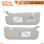 Set of 2 Sun Visors for Hyundai Elantra (2011–2014) Gray