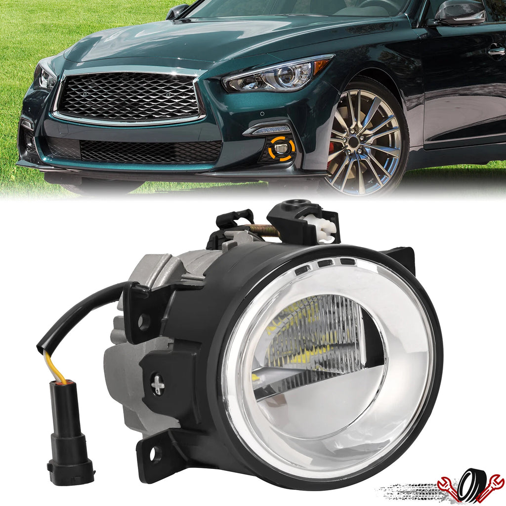 LED Fog Light Lamp for Infiniti Q50 QX60 (2014–2020)
