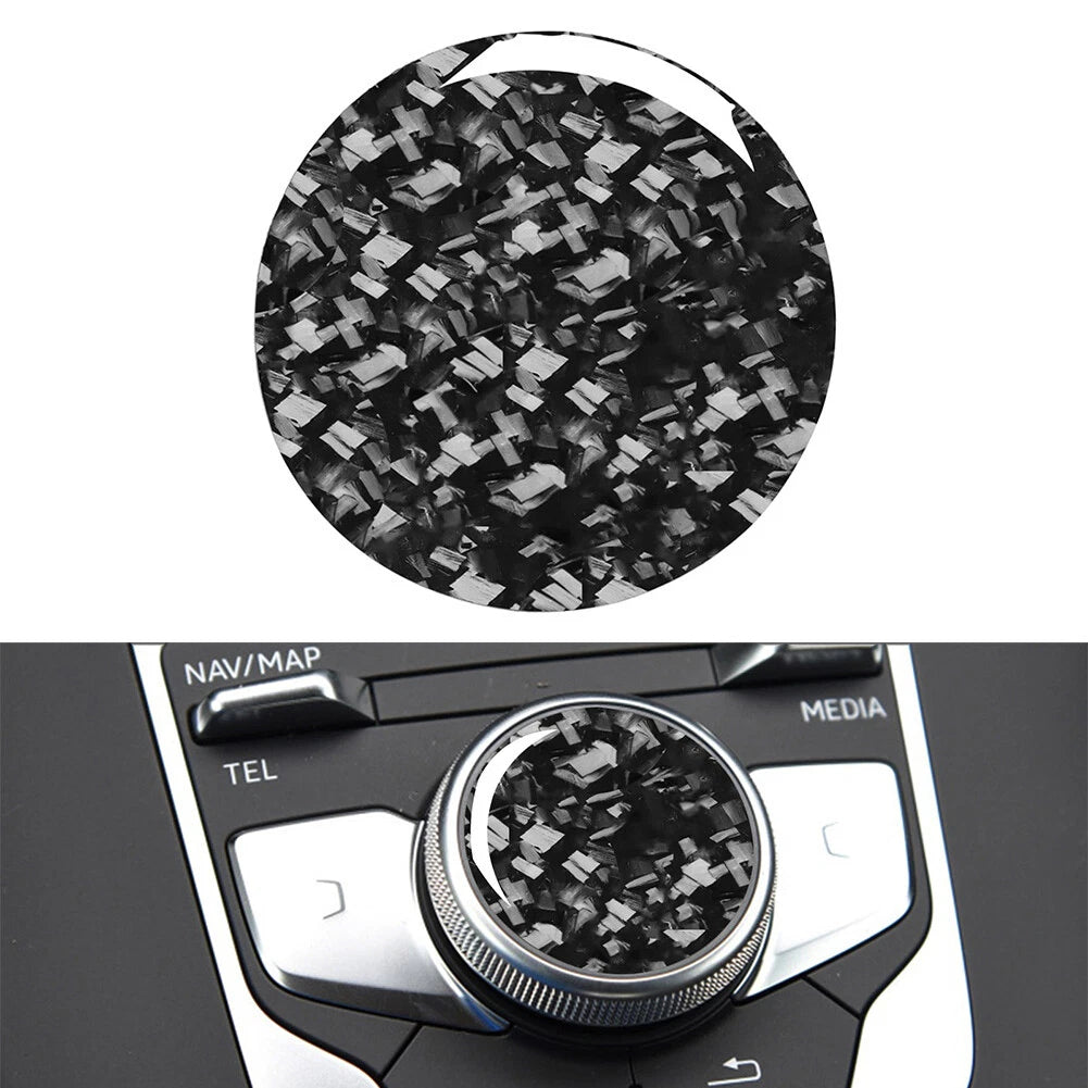 Center Console Multi-Media Control Knob Cover Trim for Audi A3 8V (2013–2020)