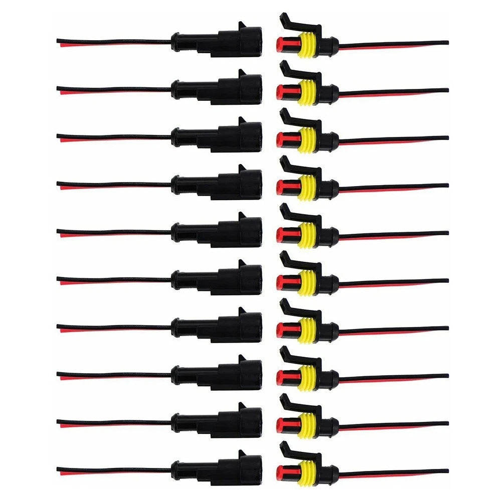 Set of 4 Replacement Connectors for Cars, Boats, Trucks, Caravans