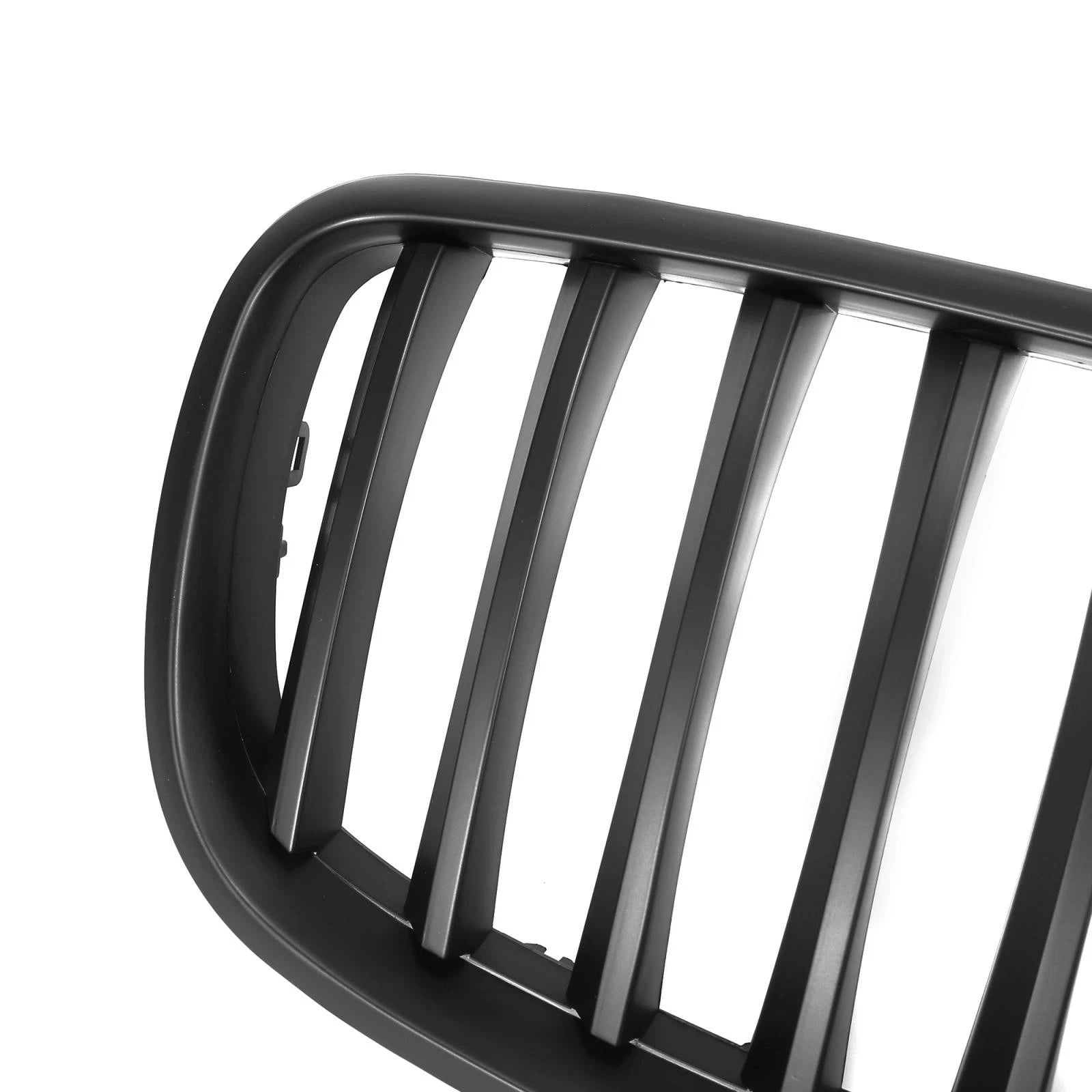 Pair Matte Black Kidney Grilles for BMW X5 X6 E70 E71 (2007–2013)
