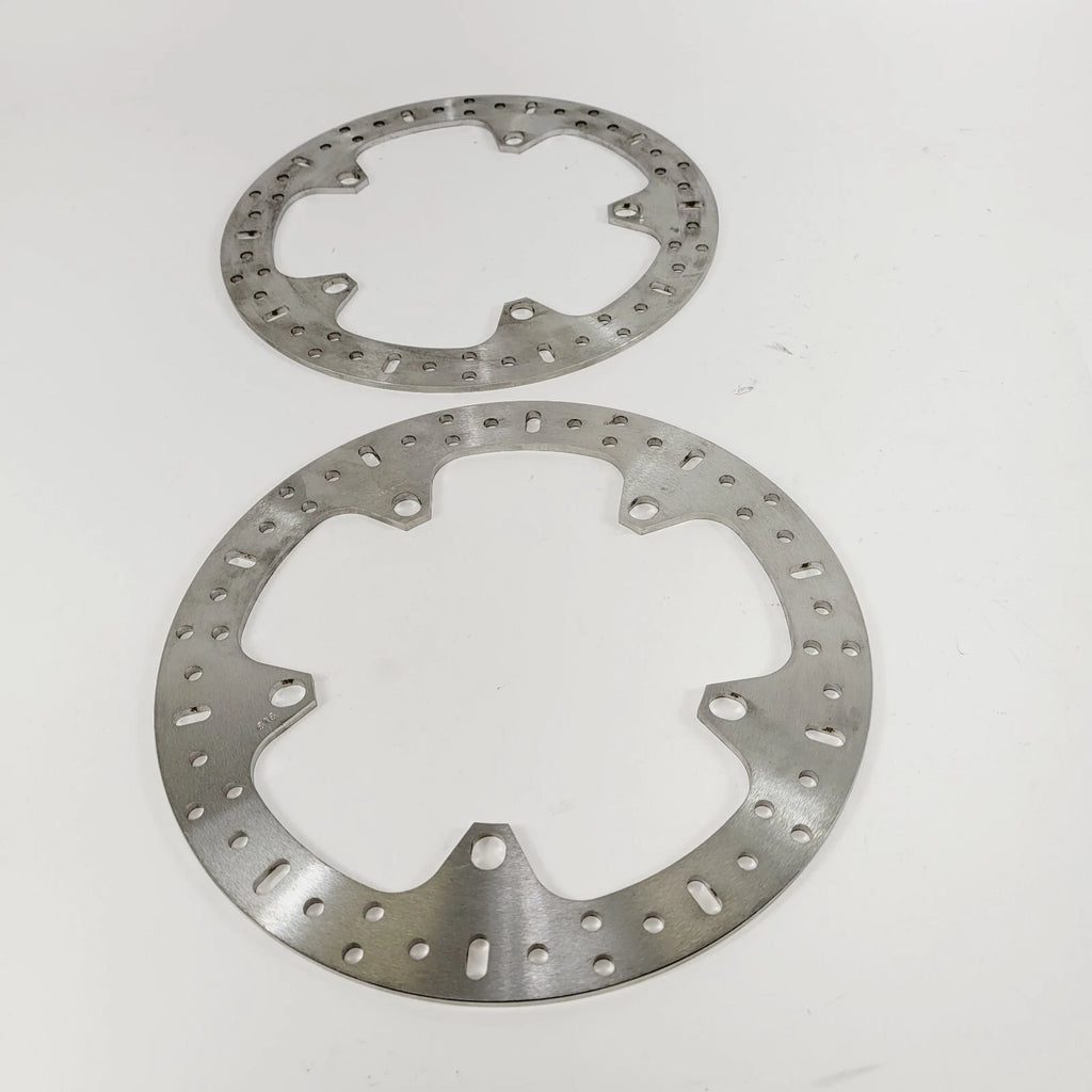 Set of 2 Brake Disc Rotors for BMW R1100 (1993–2001) MD616 Solid