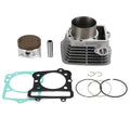 Engine Cylinder Barrel Piston Gasket Kit for Kawasaki Bayou 300 KLF300B (1988–2004)
