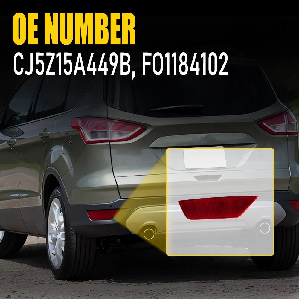 Rear Bumper Reflector for Ford Escape (2013-2019) Left Side