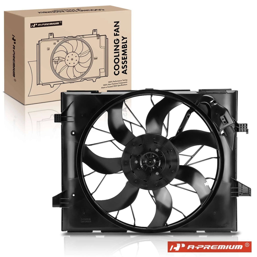 Radiator Cooling Fan with Brushless Motor for Jeep Grand Cherokee (1999–2021)