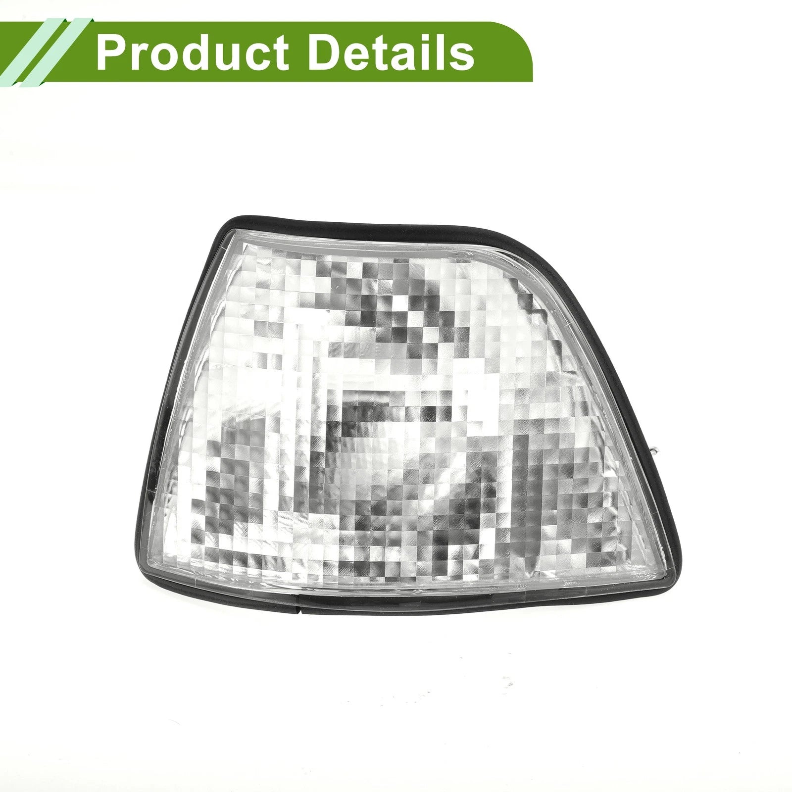 1Pc Left Corner Signal Light Cover for BMW 3 Series (No. 63138353279)