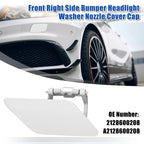 Bumper Washer Nozzle Cover for Mercedes Benz E300 (2017–2020) - White