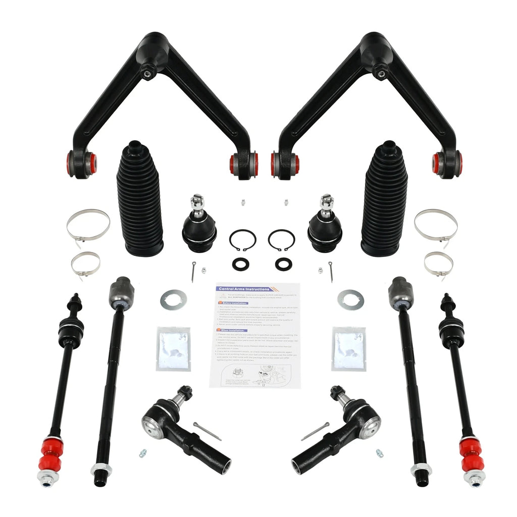Front Control Arm Ball Joint Tie Rod Kit for Ram 1500 4WD (2002–2005)