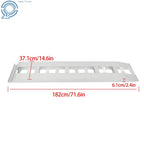Set of 2 Aluminum Trailer Ramps for Car ATV Truck 72" x 14"