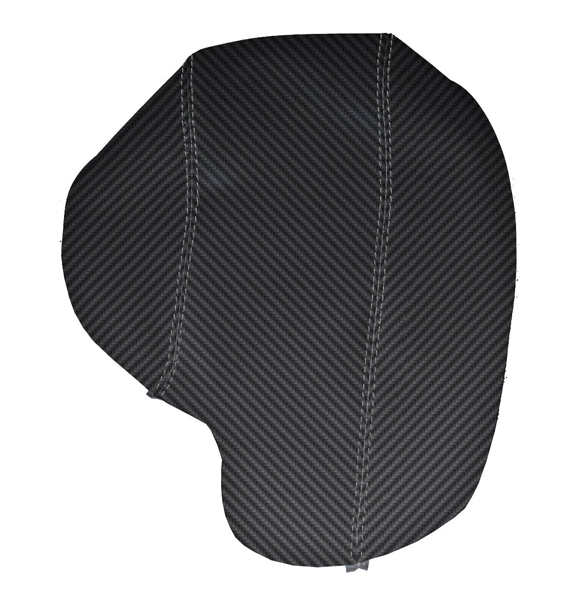 Console Lid Armrest Cover for Subaru Impreza (2017–2020) Carbon Fiber