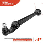 Set of 4 Front Control Arm Ball Joint Assemblies for Ford Fusion Lincoln MKZ