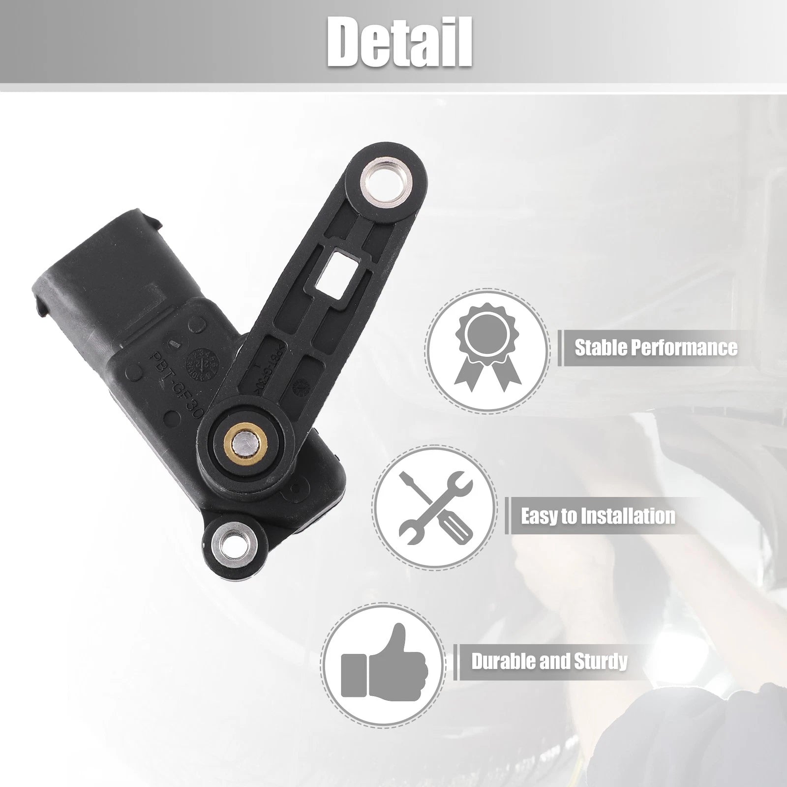 Front Rear Air Suspension Ride Height Level Sensor for BMW i3 (2014–2020) 37146870200