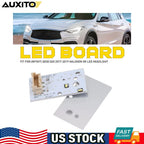2X LED Boards for Infiniti QX30 (2016–2019) Headlight Daytime Running Light Chip