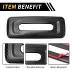 Carbon Fiber Pattern Rear Roof Reading Light Cover for Toyota Tundra (2022–2024)