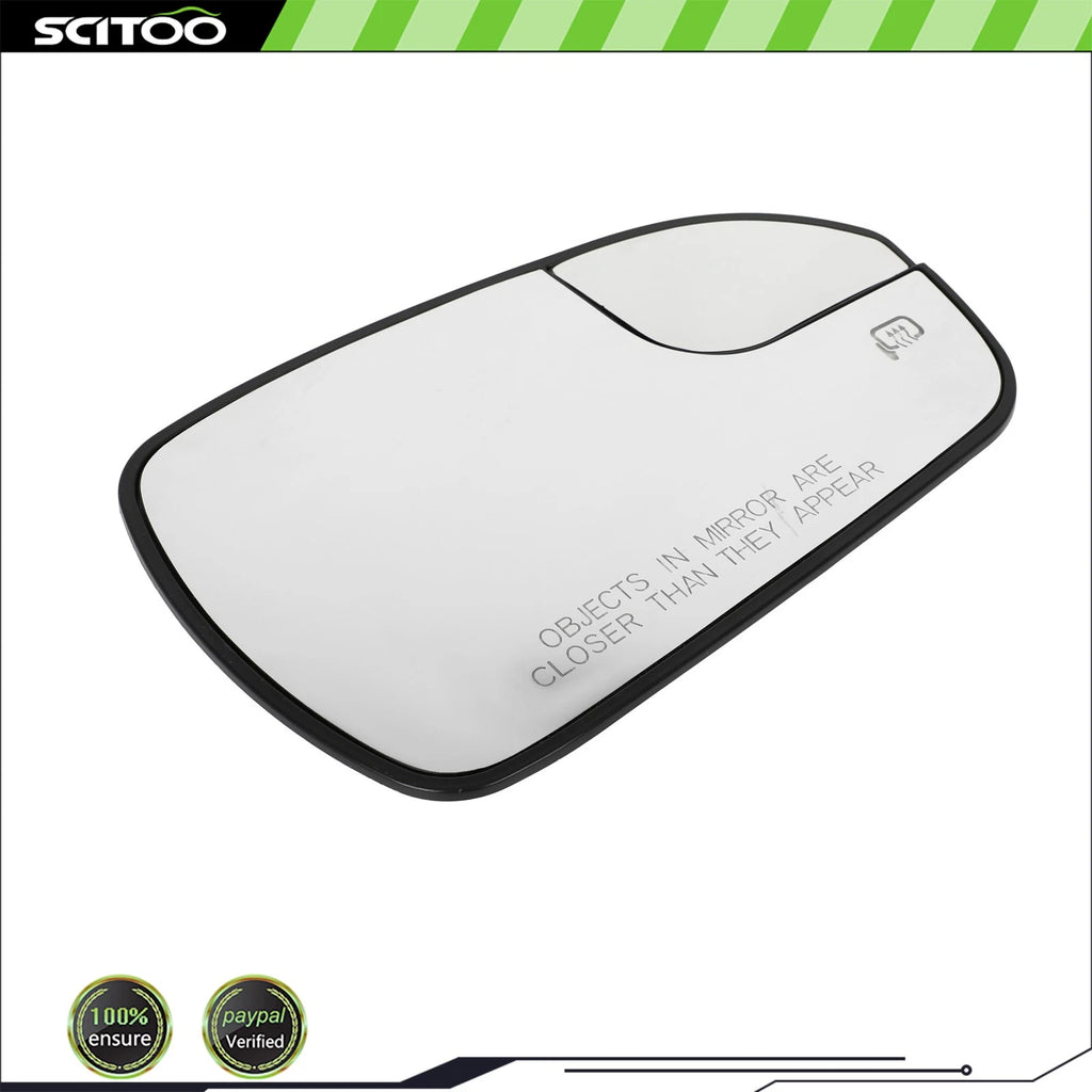 Heated Passenger Side View Door Mirror Glass for Ford Fusion (2013–2020)
