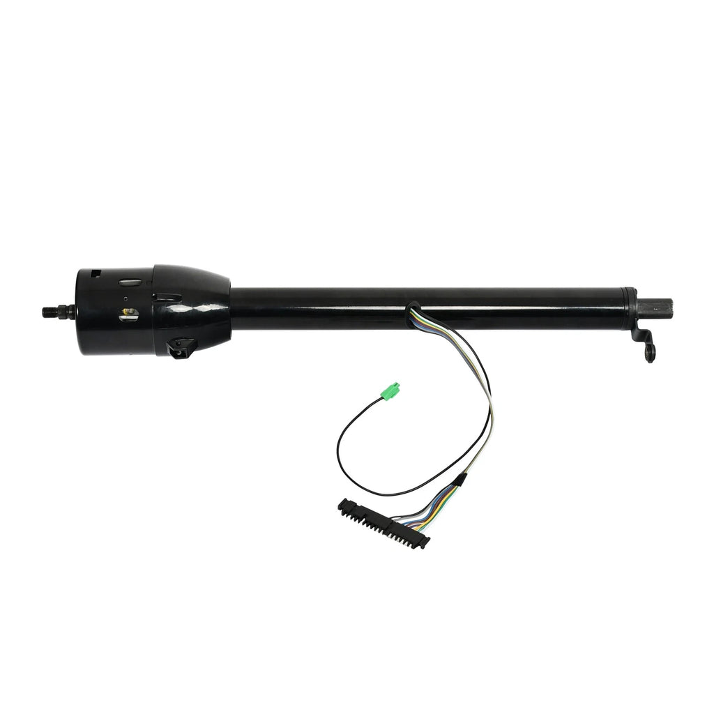 28" Stainless Steel Tilt Steering Column & Adapter for Universal (No Key)
