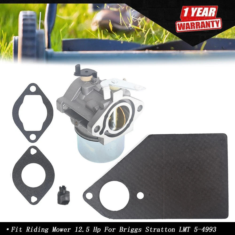 Carburetor for Briggs & Stratton Riding Mower (12.5 HP, 1990–2023)