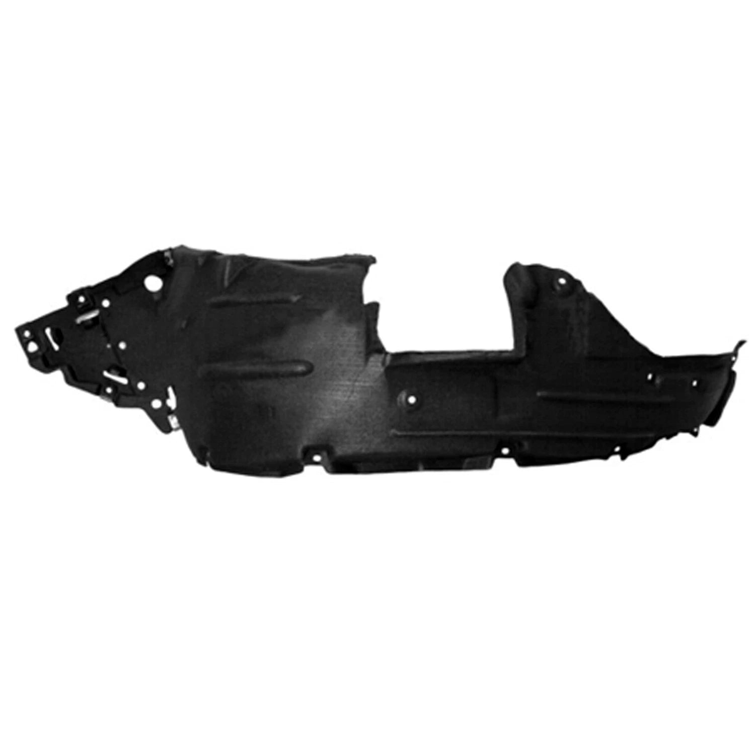 Replacement Polypropylene/PET Plastic Driver Side Front Fender Liner