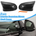 Pair Rear View Mirror Covers for BMW X3 Series F25 (2011–2017) Carbon Fiber