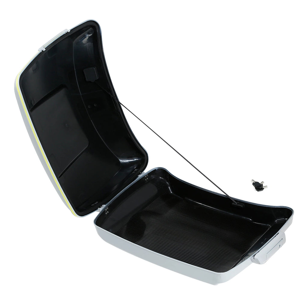 Razor Trunk for Harley Touring (2014–2026) Apple Green/White Gray