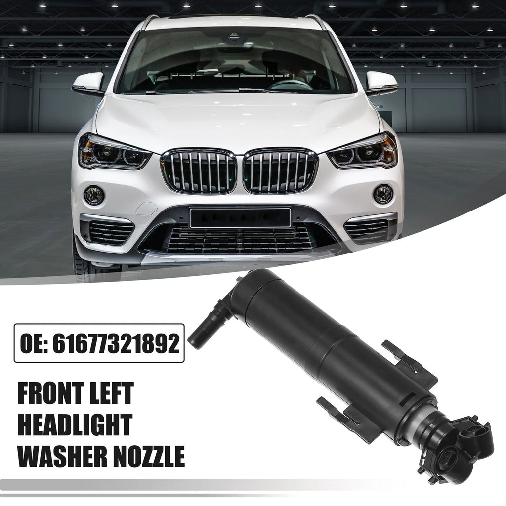 Front Right Auto Headlight Washer Nozzle for BMW X1 (2013–2015) 61677321892