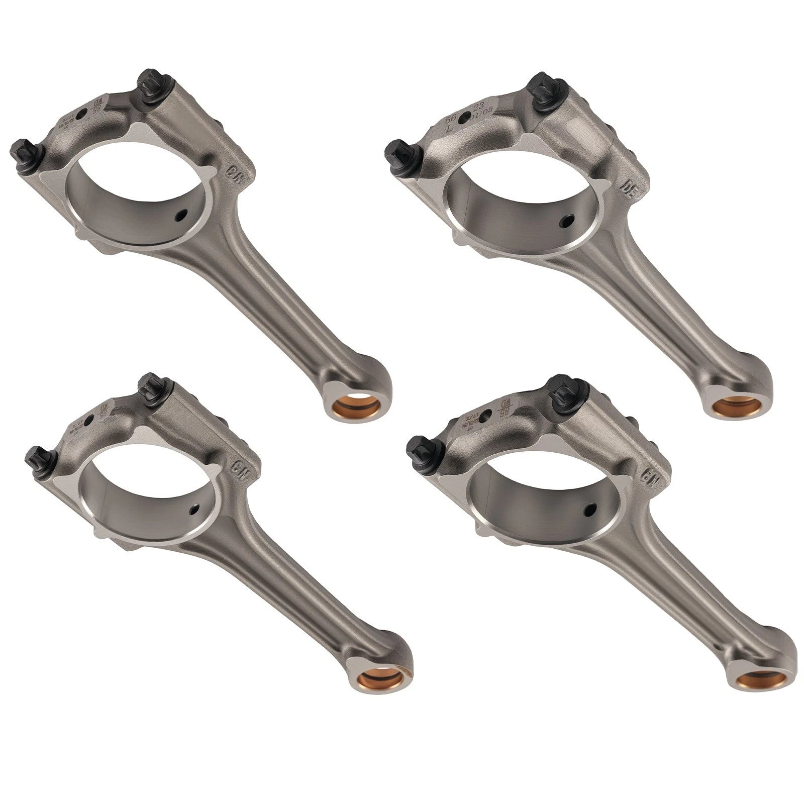 Set of 4 Connecting Rods 06A198401 06A198401E for VW Beetle Audi A4 (1998–2005)