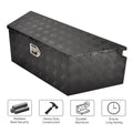 Black Aluminum Tool Box for Pickup Truck (39"x16.5"x12")