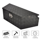 Black Aluminum Tool Box for Pickup Truck (39"x16.5"x12")
