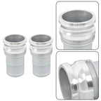 2X 3" Aluminum Camlock Type E Adapter for Universal Hose Connection