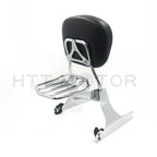 Detachable Backrest Sissy Bar & Luggage Rack for Harley Dyna (2006–2017)