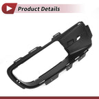1 Pc Fog Light Grill for BMW X5 (2007–2010) No. 51117172450 Black