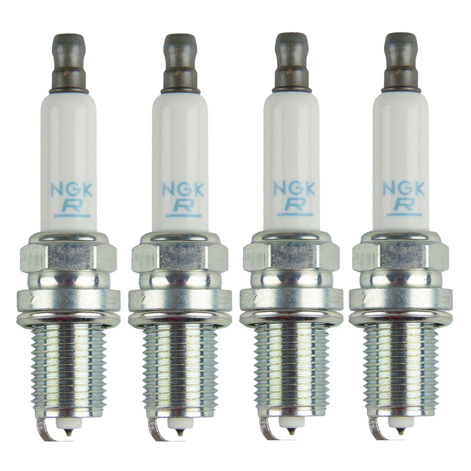 Set of 4 NGK Laser Platinum Spark Plugs PFR7S8EG for Audi A3 A4 A5 (2006–2020)