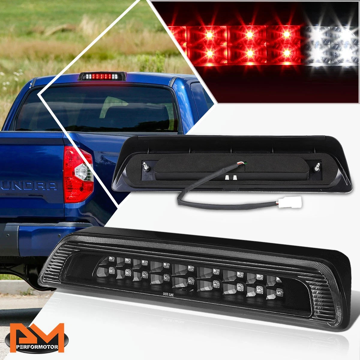 Headlight and Amber Side Corner Signal Lamps for Corolla (2009–2010)