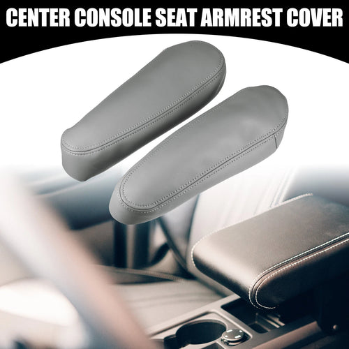 1 Pair Center Console Seat Armrest Cover for Toyota Sequoia (2001–2007) Gray