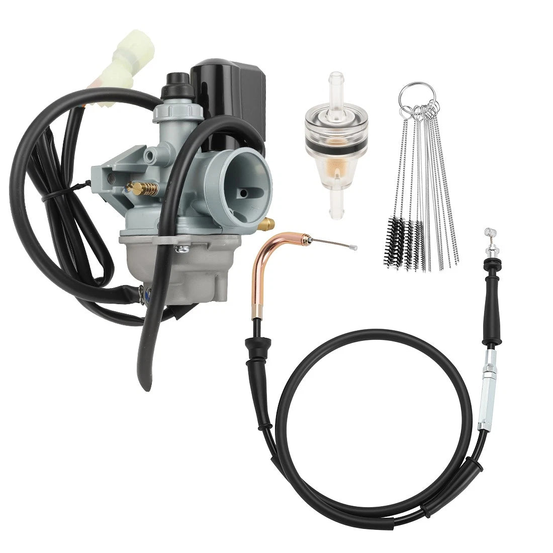 Carburetor Assembly 15004-Y006 for Kawasaki KFX90 KFX50 (2007–2024) w/ Throttle Cable
