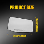 Heated Right Side Mirror Glass for GMC Sierra Silverado 1500 2500 3500 (2019–2024)