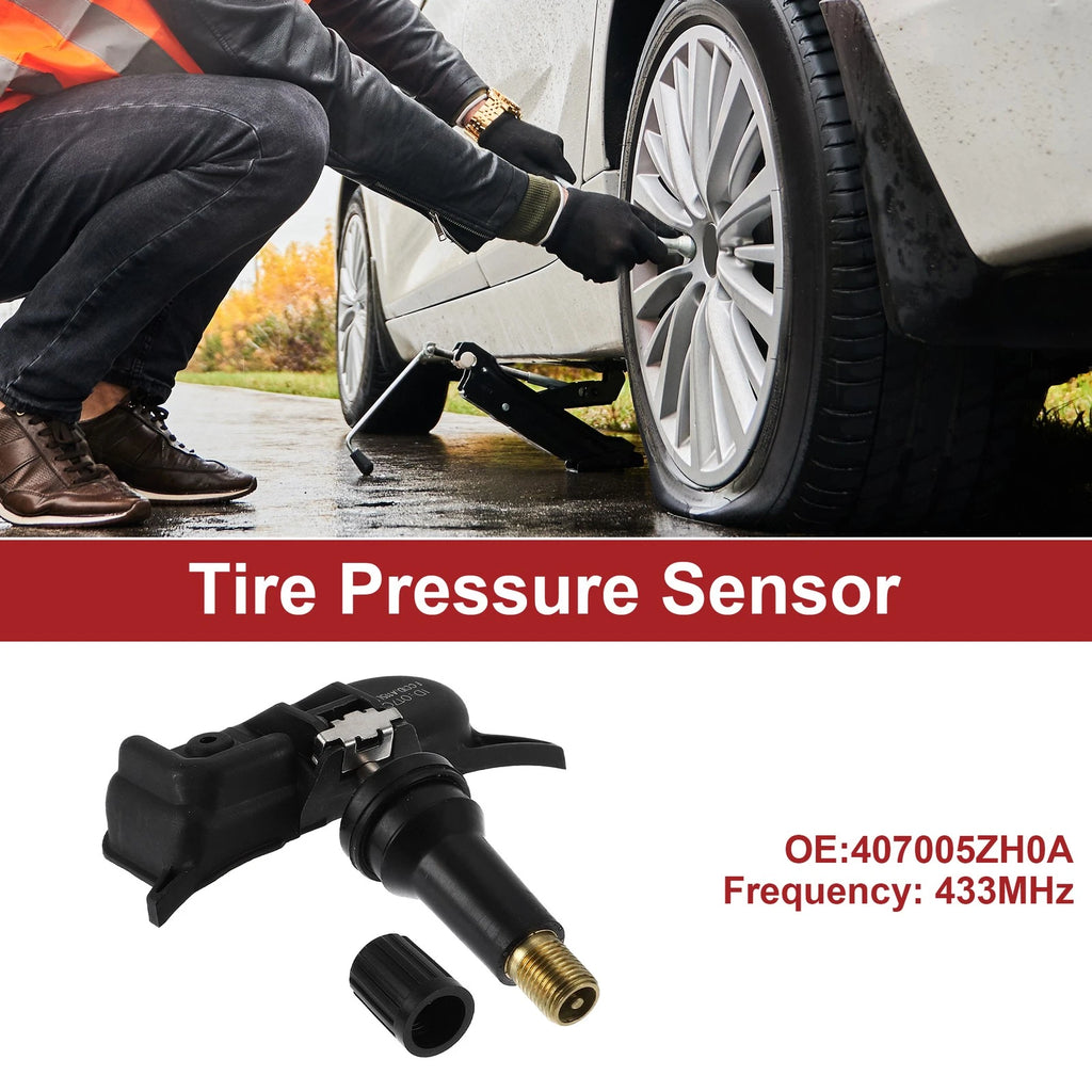 Tire Pressure Sensor for Nissan Versa (2020–2021) 433MHz No.407005ZH0A